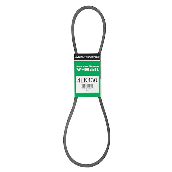 Mbl Mitsuboshi Super KB Standard V-Belt 0.5 in. W X 43 in. L For Riding Mowers 4LK430A - main